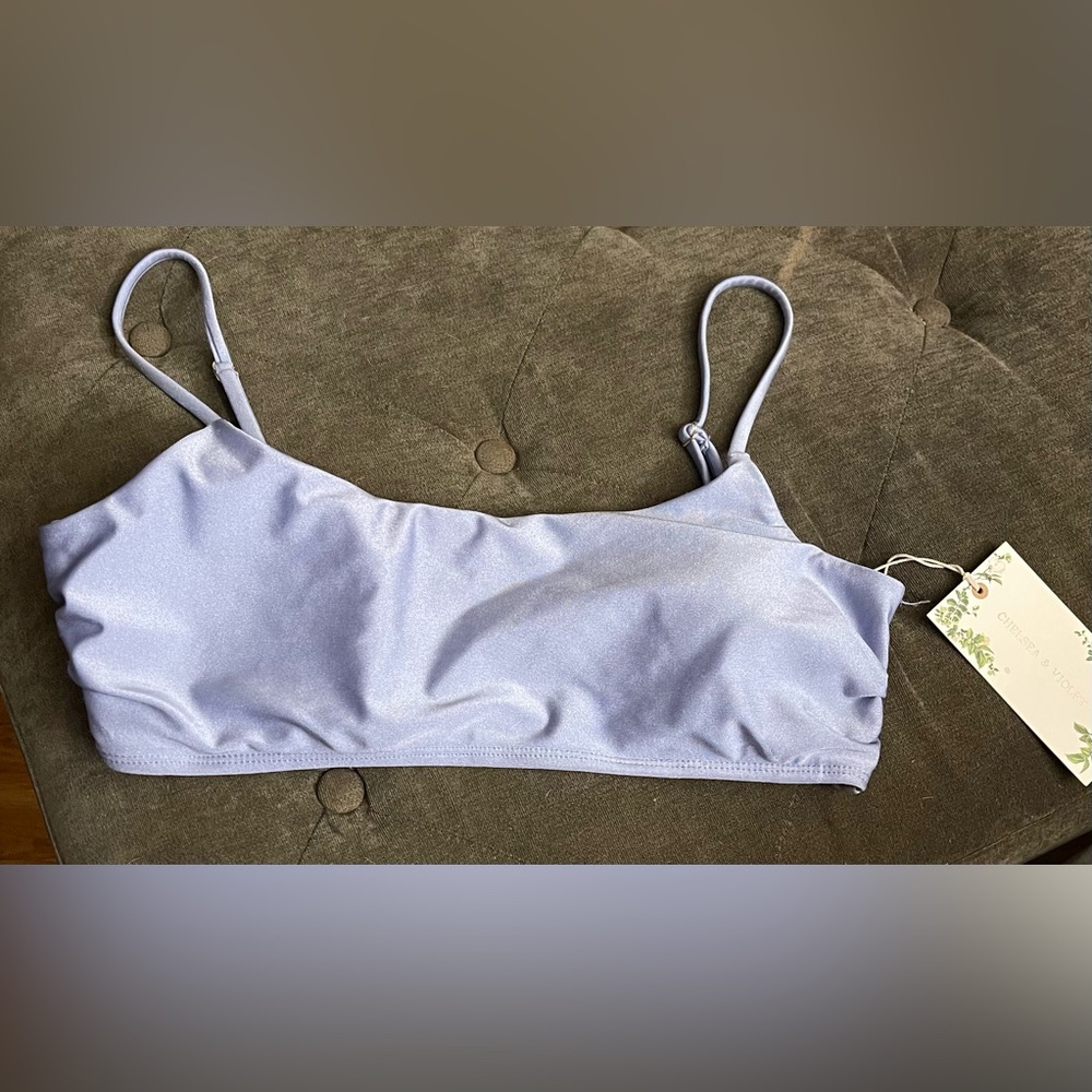 Chelsea & Violet Light Purple Bikini Top